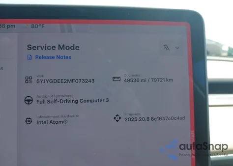 2021 Tesla Model Y Long Range Dual Motor All-Wheel Drive из США, поврежденный, VIN 5YJYGDEE2MF073243